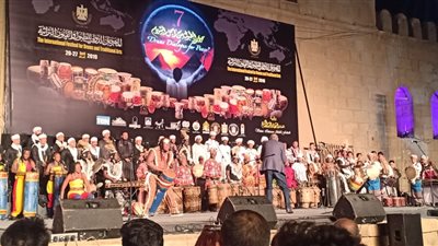 دول العالم تدق طبولها بقلعة صلاح الدين.. وأفريقيا بطل الافتتاح (صور)