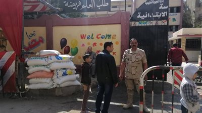 توافد المواطنين للإدلاء بأصواتهم بلجان المهندسين (صور)