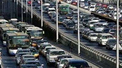 كثافات مرورية أعلى الطرق بالتزامن مع ثانى أيام الاستفتاء