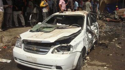 بلاغ بوجود سيارة مفخخة بشارع السودان