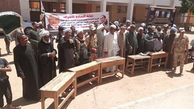 إقبال كثيف على لجان الاستفتاء في الأقصر