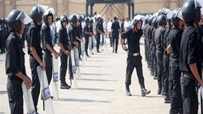 انتشار مكثف لقوات الشرطة في المنوفية