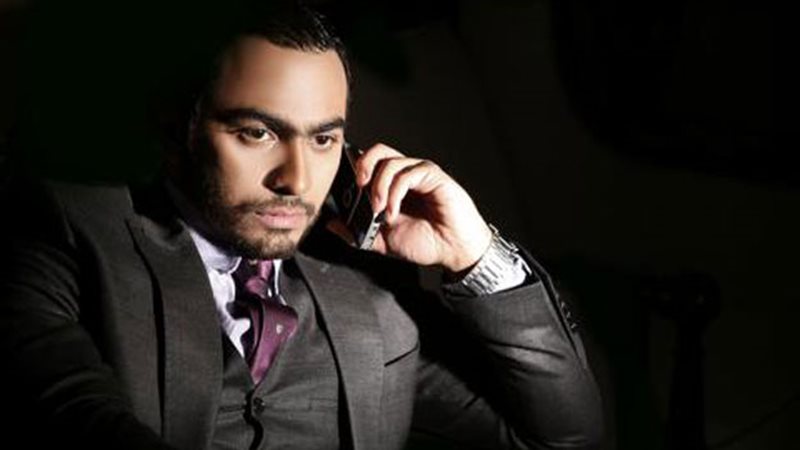 المطرب تامر حسني