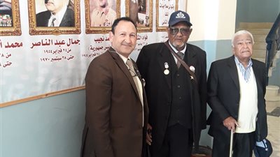 بطل فكرة الشفرة النوبية في حرب أكتوبر يدلي بصوته في الاستفتاء على التعديلات الدستورية