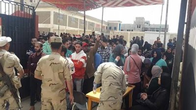 غرفة عمليات قضاة مجلس الدولة تطمئن على عملية الاستفتاء