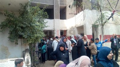 تزايد الإقبال على لجان الاستفتاء بقرى ومدينة شربين بالدقهلية (صور)