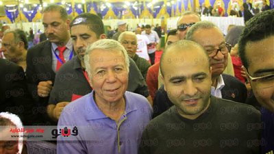 «حسن حمدي» يدلي بصوته في انتخابات الأهلي