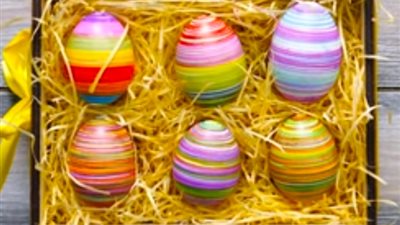 6 أفكار جديدة لتلوين بيض شم النسيم (فيديو)