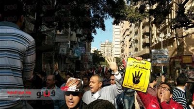 مسيرات للإرهابية بالمنوفية رفضا لترشح السيسي للرئاسة