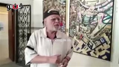 الفنان أشرف عبد الغفور يدلى بصوته في لجنة الزمالك (فيديو)