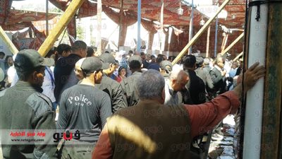 بالصور.. «السعدني» يستدعي الأمن لإخلاء الحرم الانتخابي بالزمالك