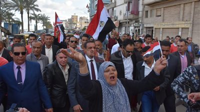 30 صورة ترصد مظاهر الاستفتاء على الدستور في البحيرة