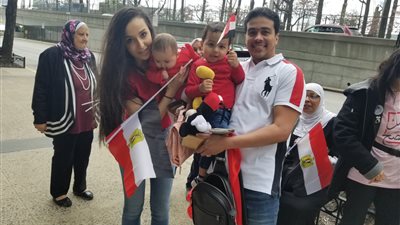 أبناء الجالية المصرية بنيويورك يشاركون في الاستفتاء