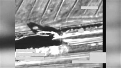 بالفيديو.. لحظة قصف مقاتلات بريطانية مواقع «داعش» في العراق