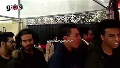 شباب وسط البلد يدلون بأصواتهم أمام لجنة قصر الدوبارة (فيديو)