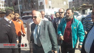 بالصور.. محافظة بورسعيد في جولة مفاجئة لمنطقة ناصر