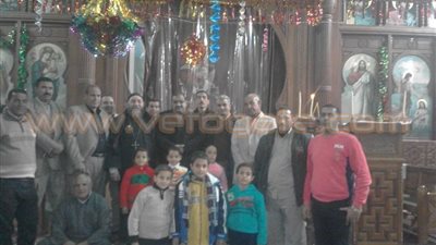بالصور.. أقباط شبين القناطر يحتفلون بأعياد الميلاد