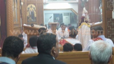 بالصور.. قداس عيد الميلاد بكنيسة العذراء في البحيرة