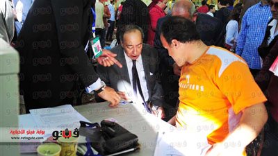 بالصور.. نجوم الفن يشاركون في انتخابات الأهلي