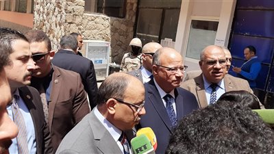 وزير التنمية المحلية ومحافظ القاهرة يتفقدان لجان الاستفتاء بالزمالك