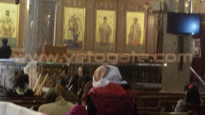 بالفيديو.. قداس «عيد الميلاد» بمطرانية الأقباط في قنا