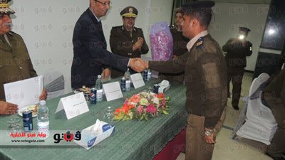 بالصور.. أمن كفر الشيخ يكرم 17 ضابطا وفرد شرطة لتميزهم