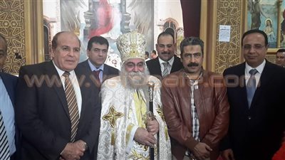 برلمانيون يحضرون قداس «عيد الميلاد» بالإسماعيلية