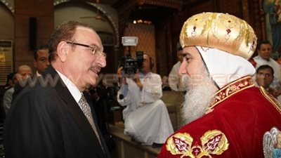 بالصور.. محافظ بني سويف يشارك «الأقباط» احتفالات «عيد الميلاد»