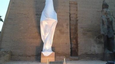 رئيس البعثة الأمريكية: الوضع الأصلي لتمثال رمسيس الثاني بالأقصر صحيح 100%
