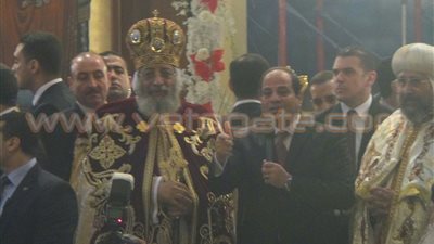 أسوشيتد برس: حضور «السيسي» قداس «الميلاد» يضاعف تقدير الأقباط