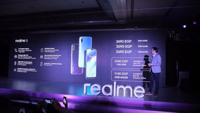 بالأسعار.. المواصفات الكاملة لجميع فئات هاتف Realme 3 الجديد