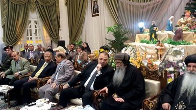 بالفيديو والصور.. قيادات الفيوم تزور دير الأنبا إبرام
