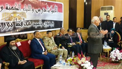 محافظ بورسعيد: «حاربنا الإرهاب مسلم ومسيحي يدًا بيد»