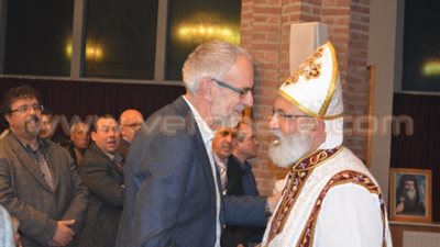 بالصور.. الاتحاد الأوربي للمصريين يهنئ الأقباط بعيد الميلاد