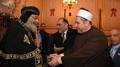 شيخ الطرق الصوفية يهنئ البابا تواضروس بعيد الميلاد