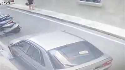 لحظة سحل لص امرأة لسرقة حقيبتها (فيديو)