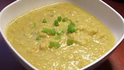 طريقة عمل شوربة القرنبيط الشهية من مطبخ منال العالم