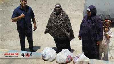 الأقباط يوزعون وجبات إفطار على الطرق بالغربية