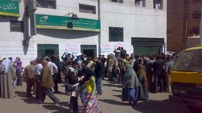 انتظام العمل بمكاتب بريد بني سويف