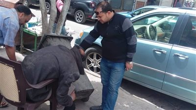 التدخل السريع ينقذ مسنا مريضا بلا مأوى بميدان التحرير