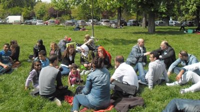 طحال البقر في السويس وحرق اللنبى من أشهر العادات شم النسيم