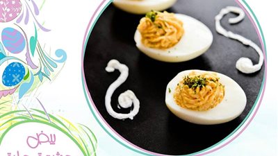 طريقة غير تقليدية لتقديم البيض في شم النسيم
