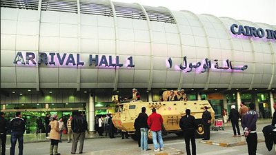 تدعيم الأكمنة الأمنية على طريق المطار