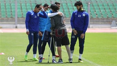 إسلام صلاح يظهر بمران المصري بعد عودته من ألمانيا (صور)