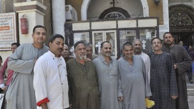 احتفال الأقباط بعيد القيامة في الأقصر (صور)