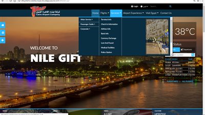 ٦ خدمات يقدمها موقع مطار القاهرة للمسافرين قبل المغادرة