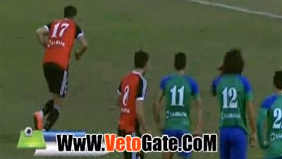 بالفيديو..«علاء على» يتقدم بالهدف الأول لطلائع الجيش في مصر المقاصة