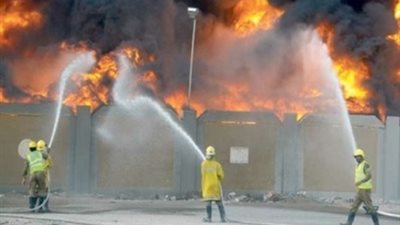 السيطرة على حريق بمصنع زيوت بالقناطر الخيرية