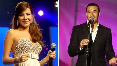 كاظم يغازل نانسي: «كلك على بعضك حلو»