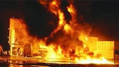 ننشر أسماء مصابي انفجار محطة وقود مغاغة بالمنيا